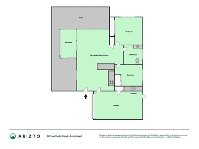 62c Withells Road, Avonhead, Christchurch City, 2 Bedrooms, 1 Bathrooms, Unit