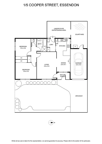 1/5 Cooper Street, Essendon, VIC 3040, 2 slaapkamers, 1 badkamers, Unit