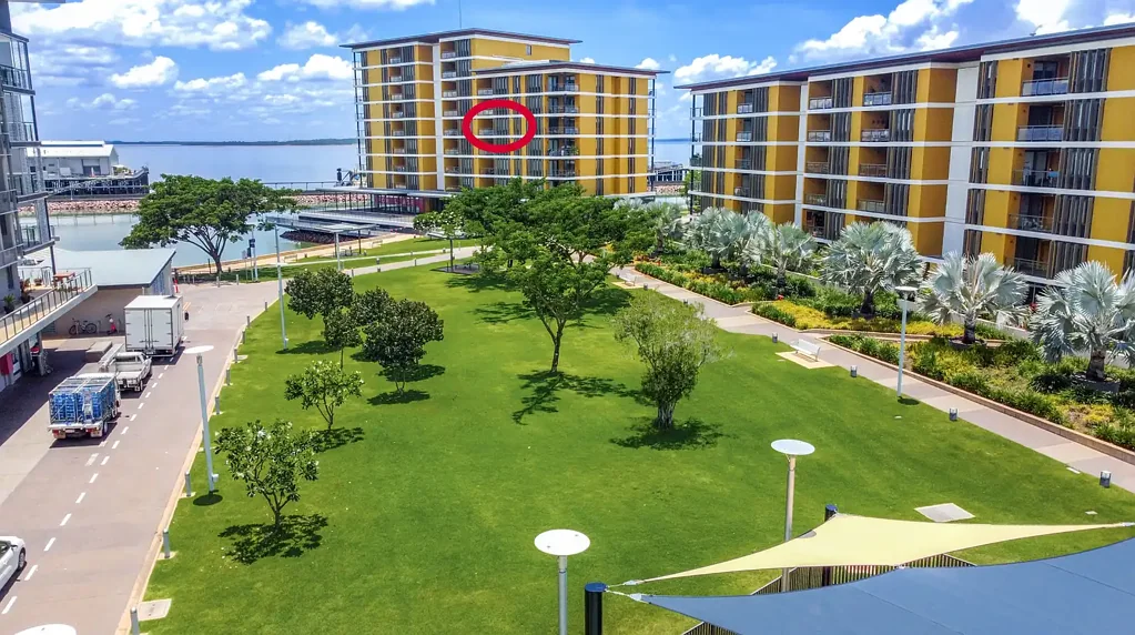 Darwin City 1બેડરૂમ AirBnB or your own home on the water's edge