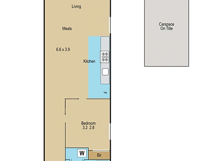 409/1005 Mount Alexander Road, Essendon, North Melbourne, 1部屋, 1バスルーム, Apartment