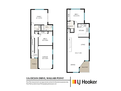 1/6 Ocean Drive, Wallabi Point, NSW 2430, 2房, 2浴, Apartment