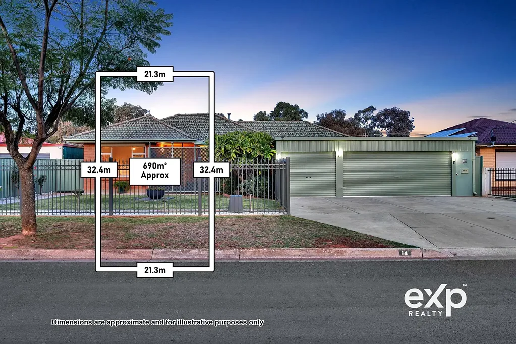 Parafield Gardens 4ਬੈੱਡਰੂਮ 🔥 Big Block, Big Potential – Perfect for Families, Investors & Home-Based Business Owners!