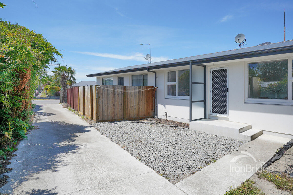 2/123 Hills Road, Edgeware, Christchurch, 2 rūma, 1 rūma horoi, Unit