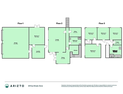 24 Koa Street, Gore, Gore, 5 chambres, 2 salles de bain, House