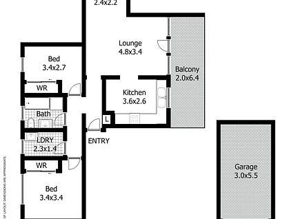 2/62-66 Burlington Road, Homebush, Inner West, 2 غرف, 1 حمامات, Apartment