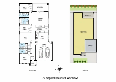 77 Kingdom Boulevard, Weir Views, VIC 3338, 5 રૂમ, 3 બાથરૂમ, House