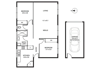 3/72 Westbury Street, St Kilda East, Melbourne CBD, 2 Bedrooms, 1 Bathrooms, Apartment
