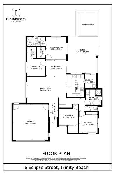 6 Eclipse Street, Trinity Beach, QLD 4879, 4房, 2浴, House