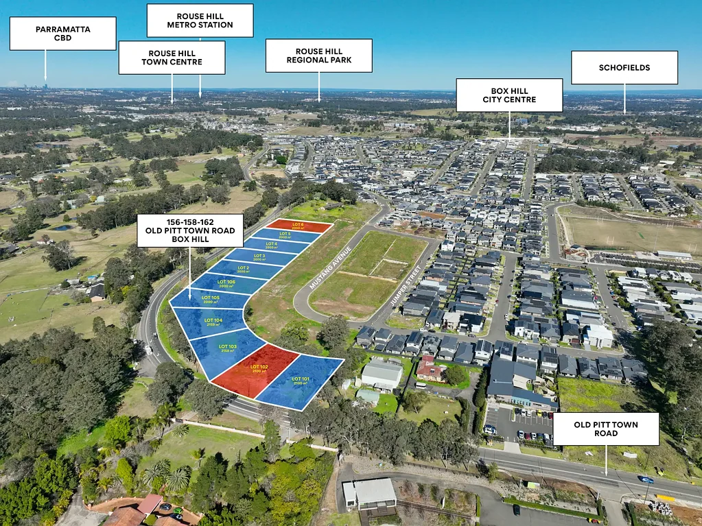 Box Hill Premium Land Release in the Heart of Box Hill 156–162 Old Pitt Town Road, Box Hill