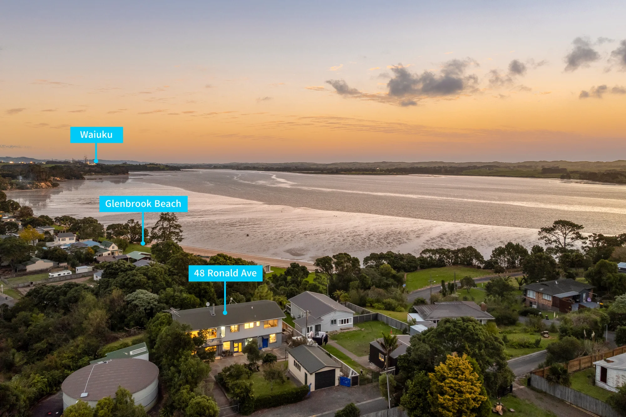 Glenbrook 5房  HARBOUR VIEWS; 1,012sqm LAND