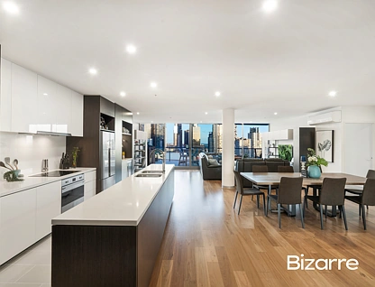 1703/565 Flinders Street, Melbourne, Melbourne CBD, 3 कमरे, 2 बाथरूम, Apartment