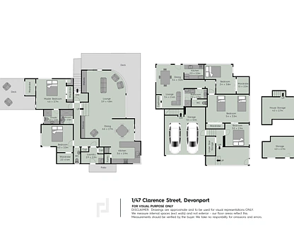 1/47 Clarence Street, Devonport, North Shore City, 5 ਕਮਰੇ, 3 ਬਾਥਰੂਮ, House