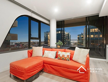 1301/38 Albert Road, South Melbourne, Melbourne CBD, 2 phòng ngủ, 1 phòng tắm, Apartment