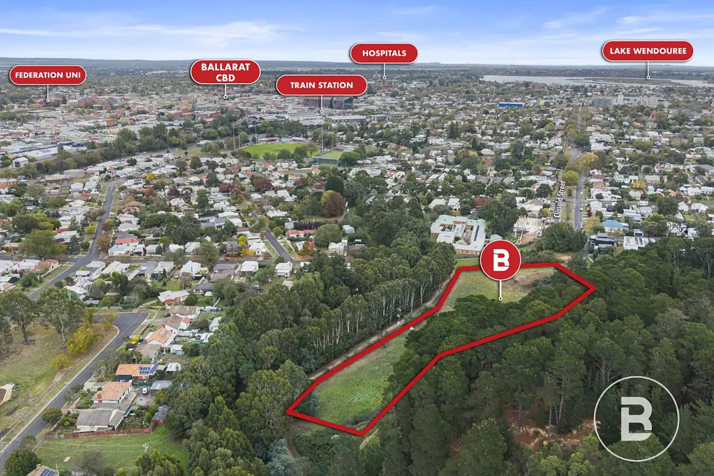 Black Hill  SPACIOUS 2.64 ACRE (APPROX) ALLOTMENT WITH EXPANSIVE VIEWS MOMENTS FROM BALLARAT'S CBD