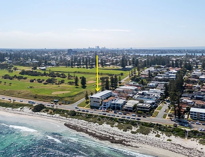 11/86 Marine Parade, Cottesloe, North West Perth, 1 rūma, 1 rūma horoi, Apartment