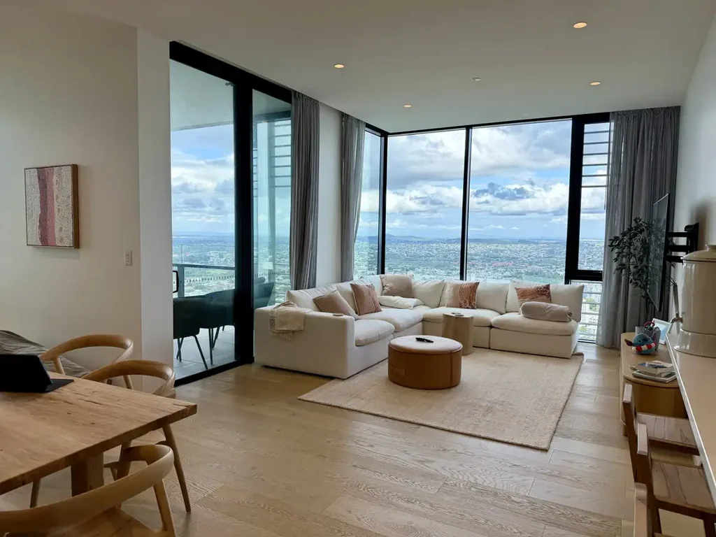 Sub-Penthouse Living on the 44th Floor — Riverfront Luxury at 443 Queen