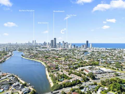 Mermaid Waters 2 Bedroom Rare North-Facing Unit On Beautiful Lake Intrepid