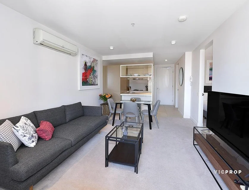 2511/33 Mackenzie Street, Melbourne, Melbourne CBD, 2 રૂમ, 1 બાથરૂમ, Apartment