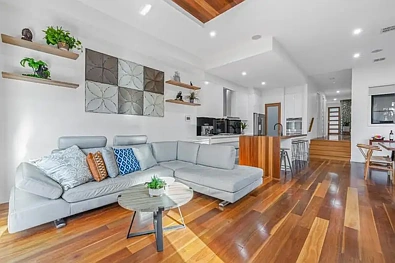 लिविंग रूम - 4A EVANS ST, MOONEE PONDS VIC 3039