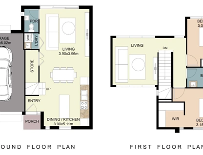 2/48-50 Browning Street, Kingsbury, North Melbourne, 2 ਕਮਰੇ, 1 ਬਾਥਰੂਮ, Townhouse