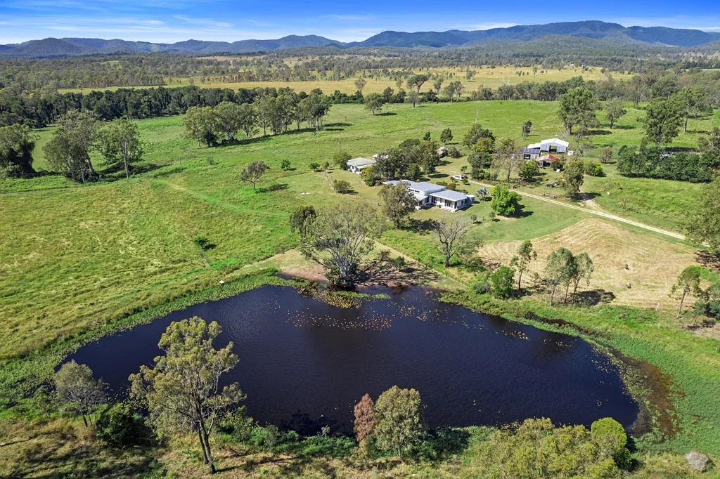 Kilkivan Bular Park Extended Family Farming Operation on 2 Titles  Dual Living