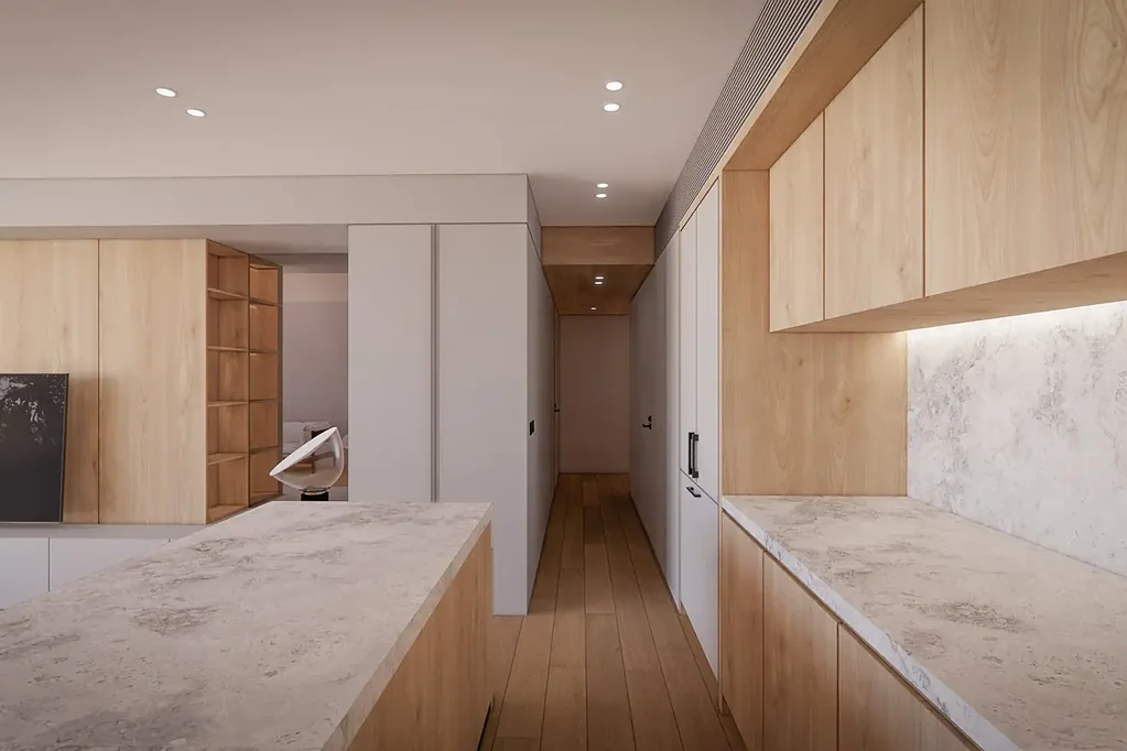 St Leonards 2房 Newlands 最大的两卧室公寓 | 宽敞室内空间及面朝公园的露台 Largest Two-Bedroom Apartment in Newlands | Expansive Interiors & Park-Facing Terrace