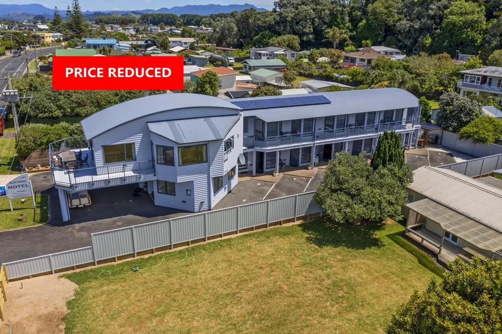 Whitianga PRICE REDUCED - MODERN 9 UNIT BEACH-STRIP MOTEL