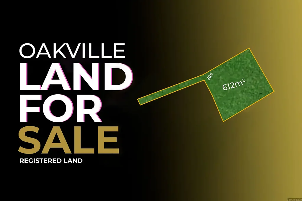 Oakville 充足空间无限可能 靠近医院学校 靠近餐饮咖啡 Amazing Land Opportunity in Oakville