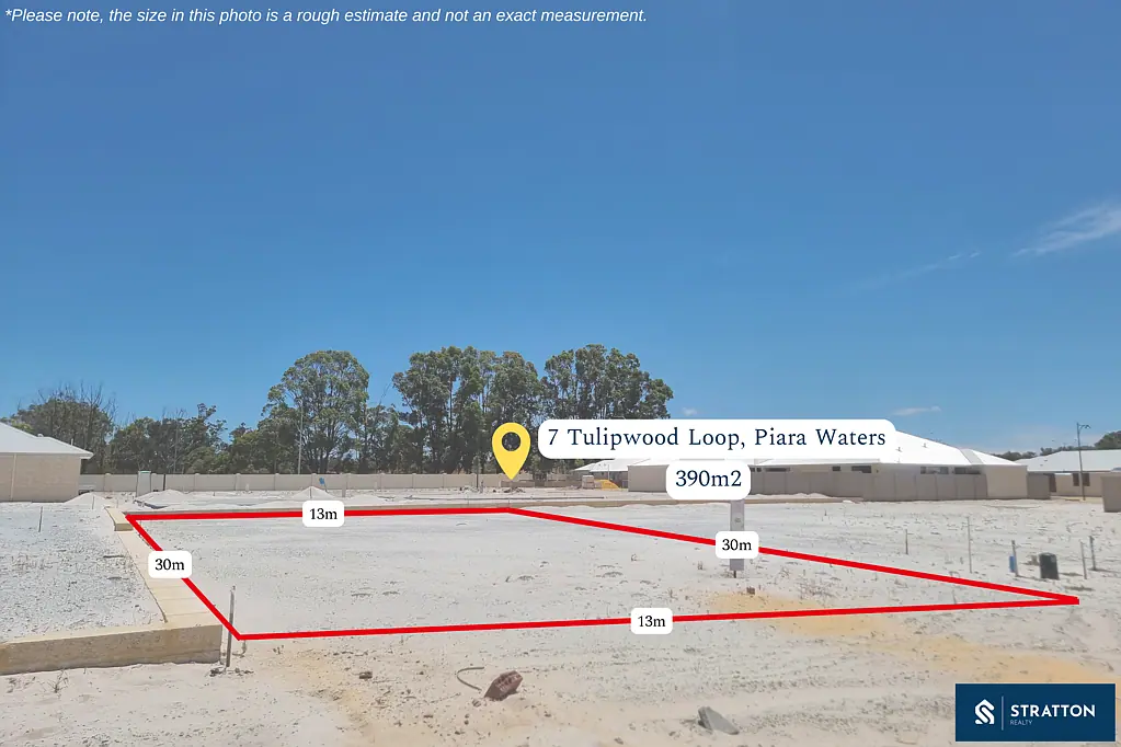 Piara Waters Rare Opportunity!! 390m? Land in Prime Piara Waters Location!!