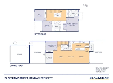 22 Seekamp Street, Denman Prospect, ACT 2611, 4房, 2浴, Townhouse
