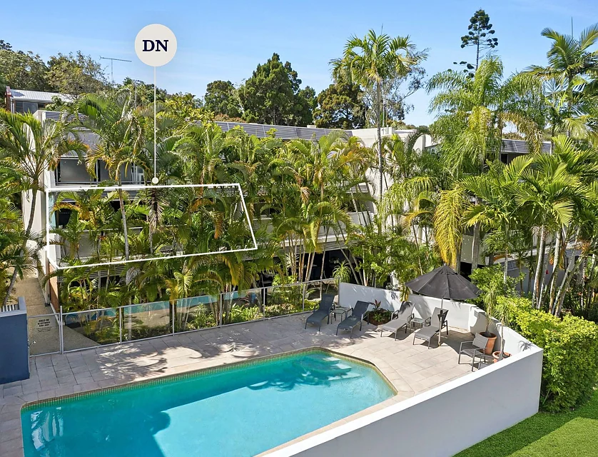4/6 Edgar Bennett Avenue, Noosa Heads, Sunshine Coast, 2 ห้องนอน, 1 ห้องน้ำ, Apartment