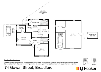 74 Gavan Street, Broadford, VIC 3658, 2 slaapkamers, 1 badkamers, House