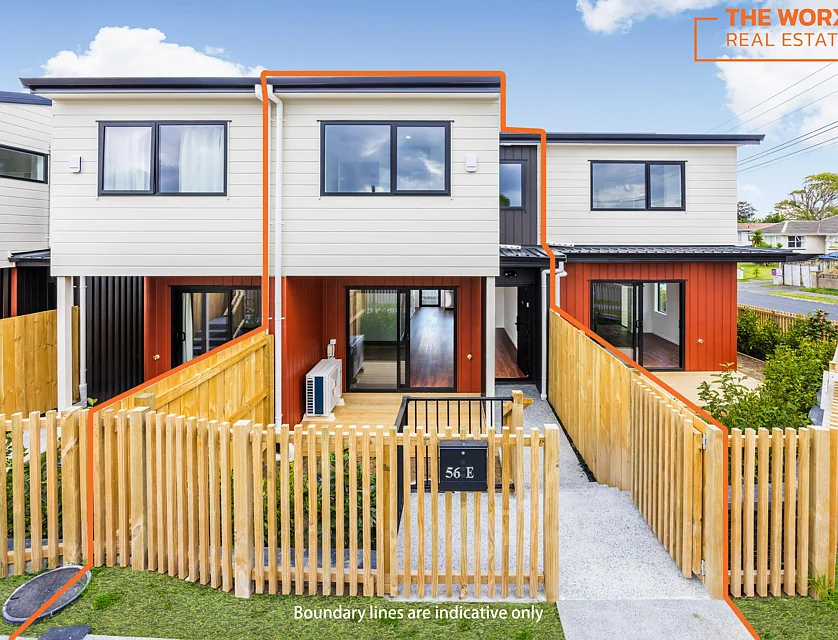 56E Cyclamen Road, Mangere, Manukau City, 3 રૂમ, 1 બાથરૂમ, Townhouse