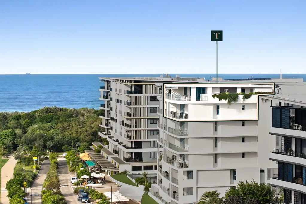 Bokarina 3침실 Beachside Penthouse Prestige: North Facing with Rooftop Terrace