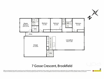 7 Gosse Crescent, Brookfield, Western Region, 4 rūma, 2 rūma horoi, House