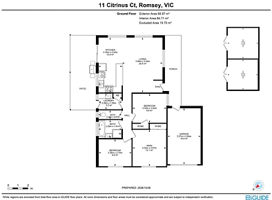 Plano ng Bahay - 11 Citrinus Court, Romsey, VIC 3434