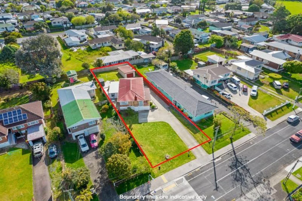 Manurewa 3房 开发/投资皆宜！黄金地段+巨大潜力，865㎡永久产权地块+MHS分区，拥有临街优势，步行即至学校！ Develop, Invest, Prime Location, Great potential