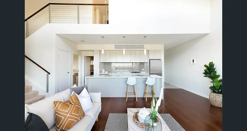 Loft Style Penthouse with Wraparound Balcony