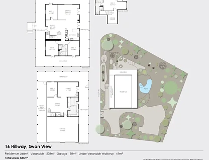 16 Hillway, Swan View, WA 6056, 5 침실, 2 욕실, House