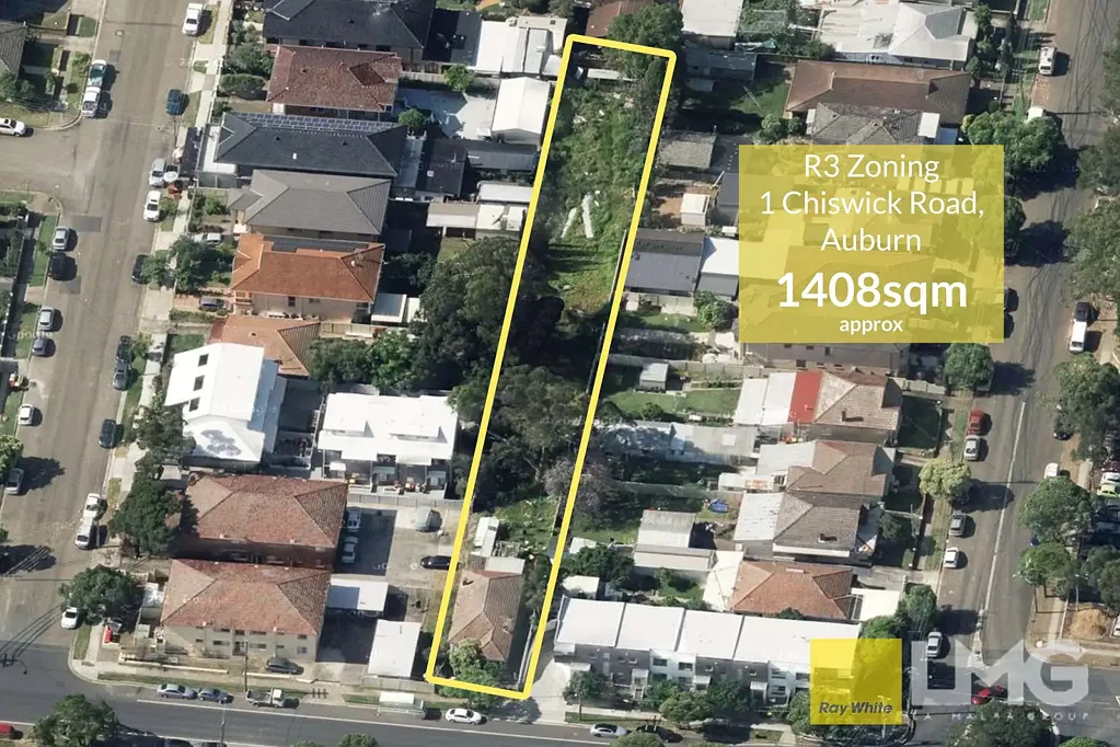 Auburn 3Phòng ngủ R3 Zone - 1408sqm DA Approved Boarding House