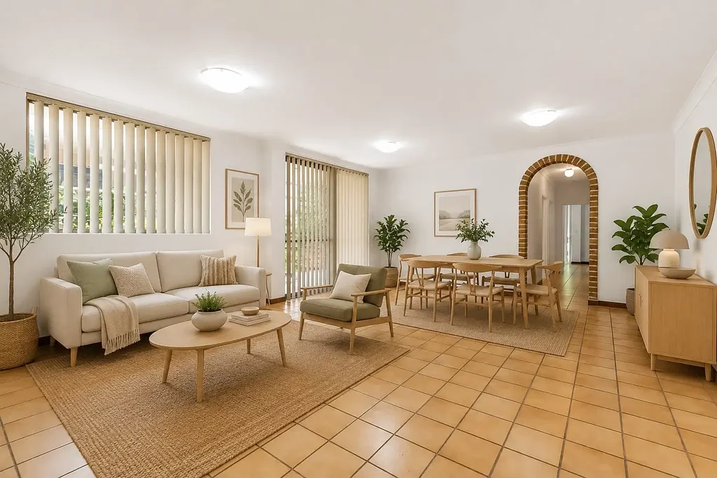 TWO BEDROOM APARTMENT WITH HOUSE LIKE PROPORTIONS