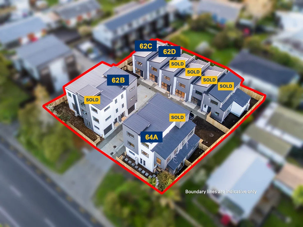 Massey 4房  62 & 64 Triangle Road – New Homes Selling Fast!