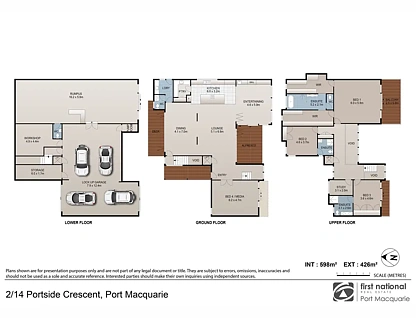 2/14 Portside Crescent, Port Macquarie, North Coast, 4 Bedrooms, 3 Bathrooms, House
