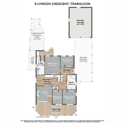 9 Lyndon Crescent, Traralgon, VIC 3844, 4 कमरे, 1 बाथरूम, House
