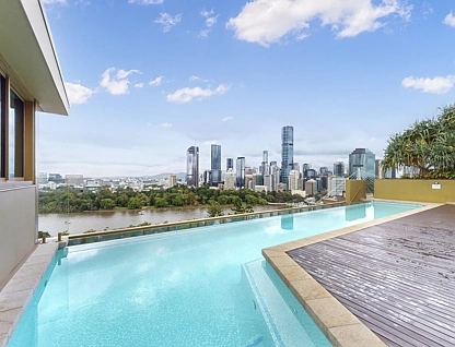 ID:21144928/ 25 Shafston Avenue, Kangaroo Point, Brisbane - Eastern Region, 2 ห้องนอน, 2 ห้องน้ำ, Unit