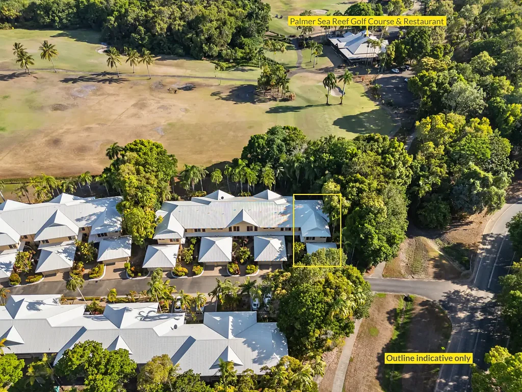 Port Douglas 3房  Private Residential End Villa Overlooking the Clubhouse