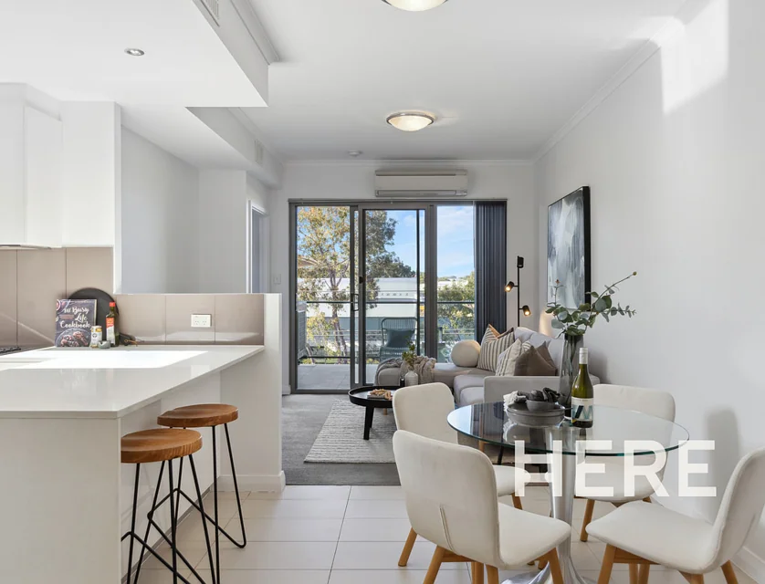 22/287 Vincent Street, Leederville, Perth CBD, 2 habitaciones, 2 baños, Apartment