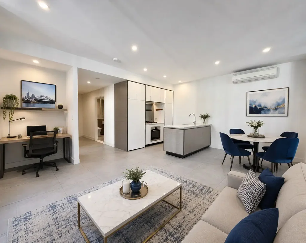 Bright and Spacious One Bedroom Apartment With Study