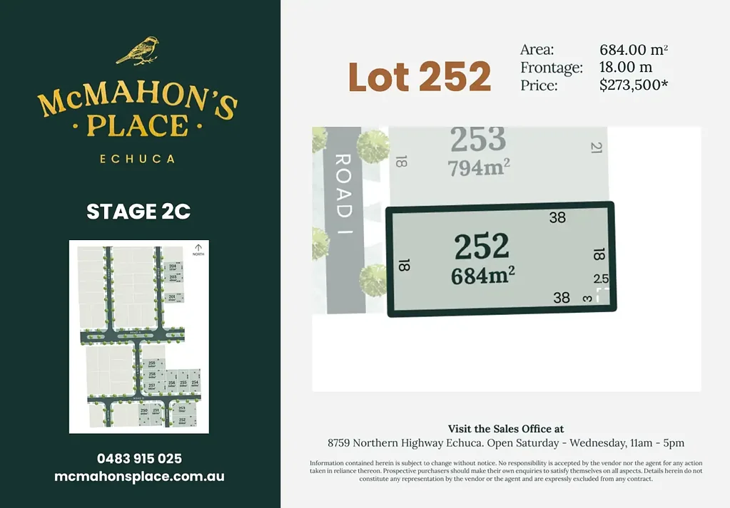 Echuca Serene Living, Just Moments from Town – Your Perfect Block is Here!