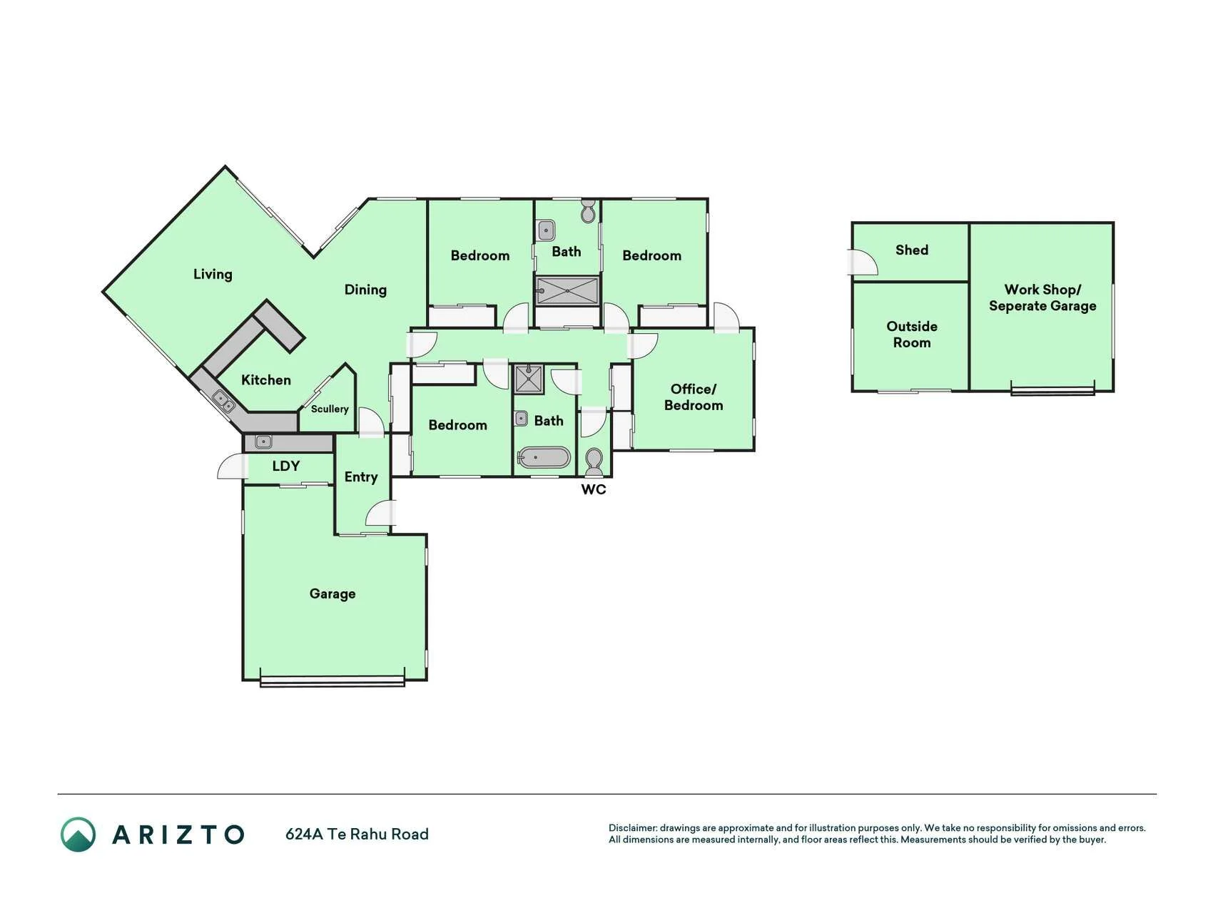 624A Te Rahu Road, Te Awamutu, Waipa District, Waikato, 4 Bedrooms, 2 Bathrooms, House